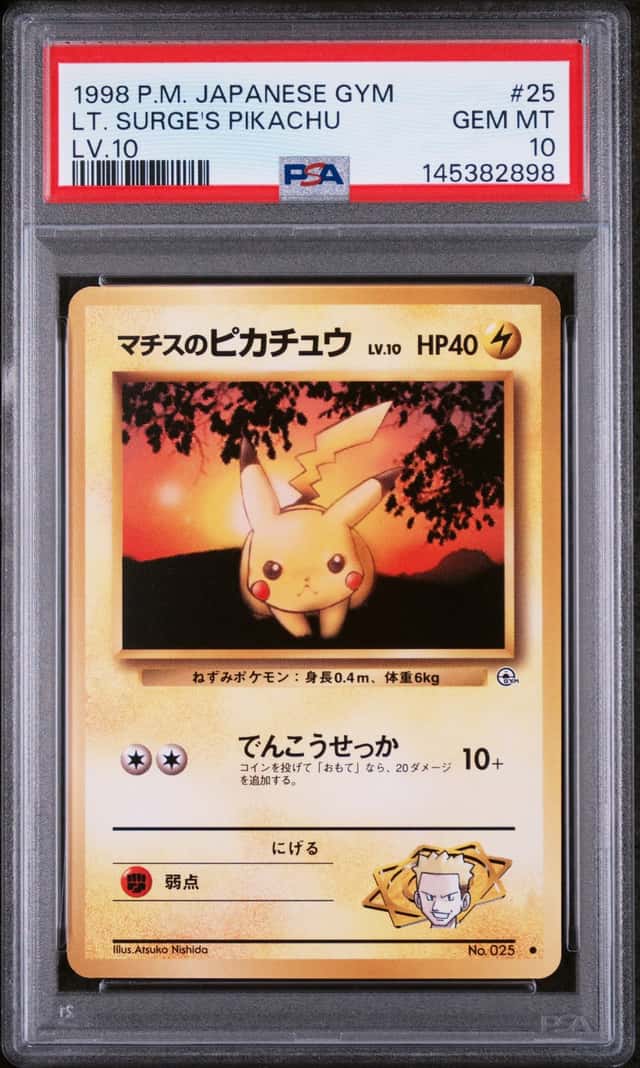 Lt. Surge's Pikachu