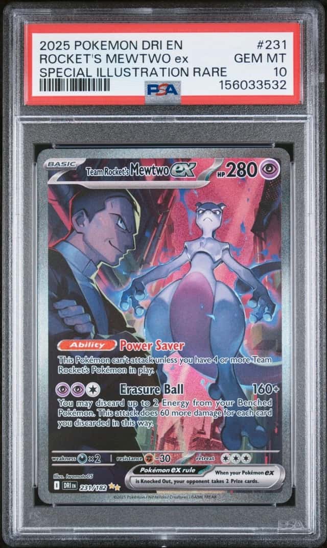 ROCKET'S MEWTWO ex