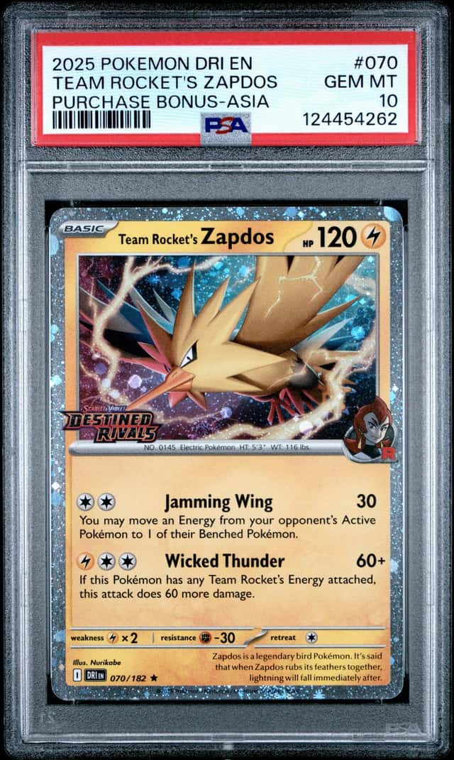 Team Rocket's Zapdos