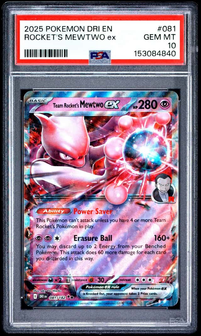 ROCKET'S MEWTWO ex