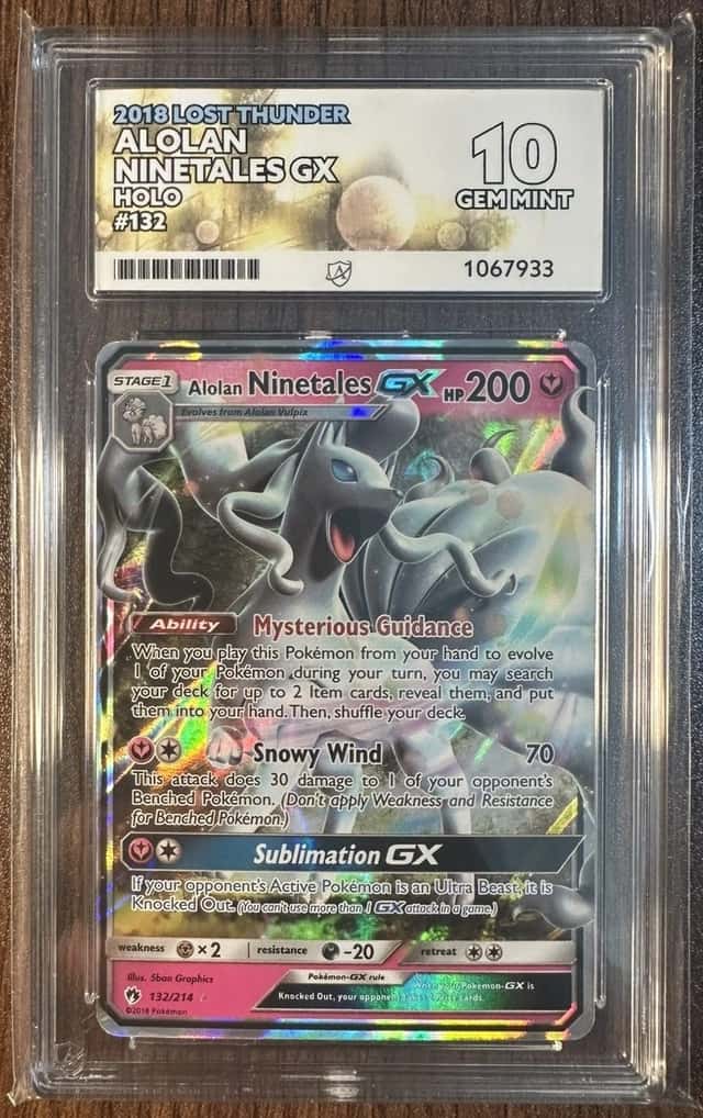 Alolan Ninetales GX
