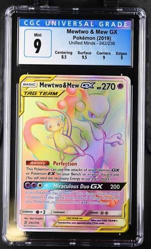 Mewtwo & Mew GX