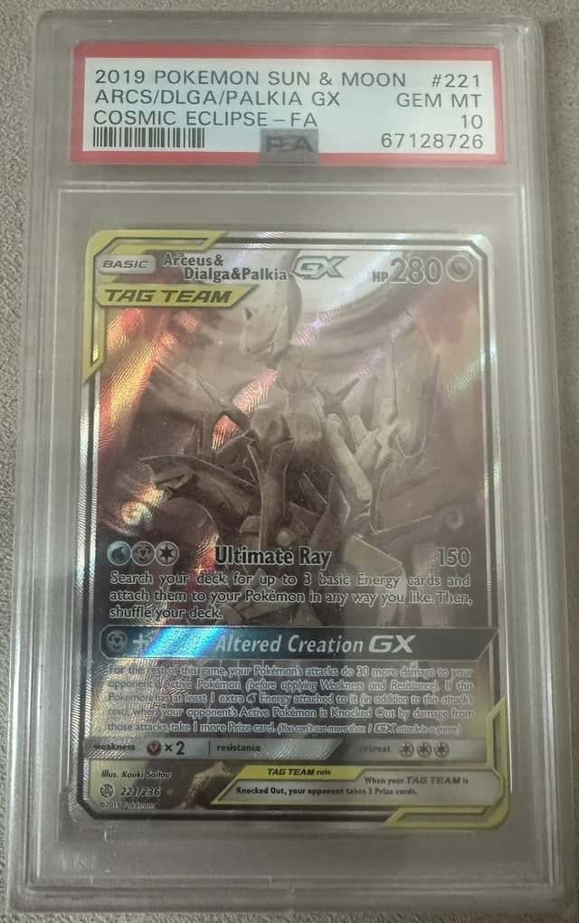 Arceus & Dialga & Palkia GX
