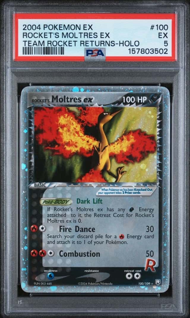 Rocket's Moltres EX