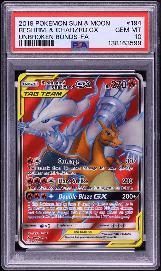 Reshiram & Charizard GX