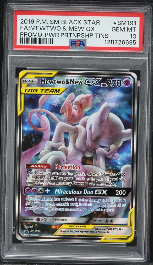 Mewtwo & Mew GX