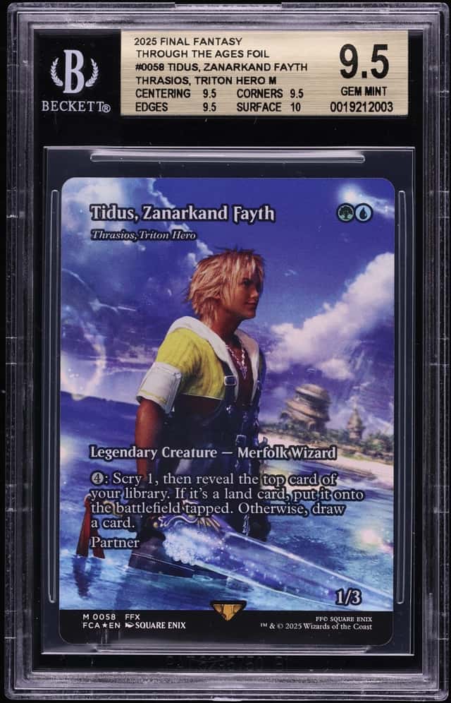 Tidus, Zanarkand Fayth