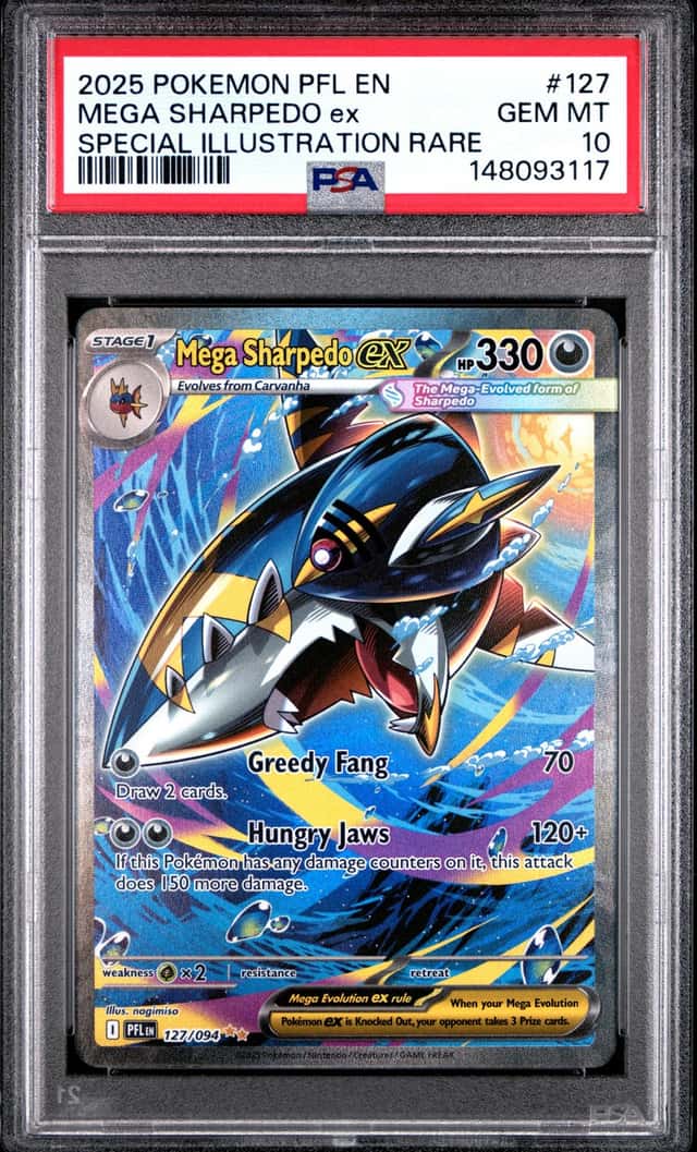 MEGA SHARPEDO ex