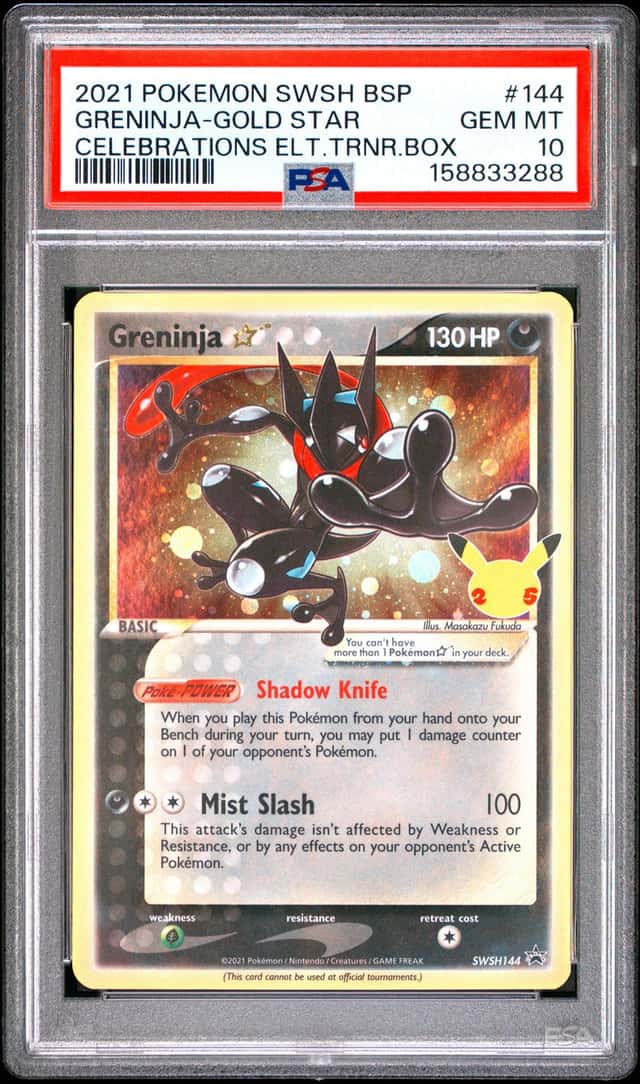 GRENINJA-GOLD STAR
