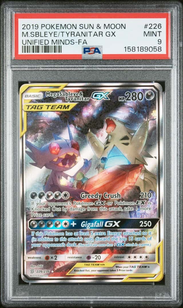 Mega Sableye & Tyranitar GX