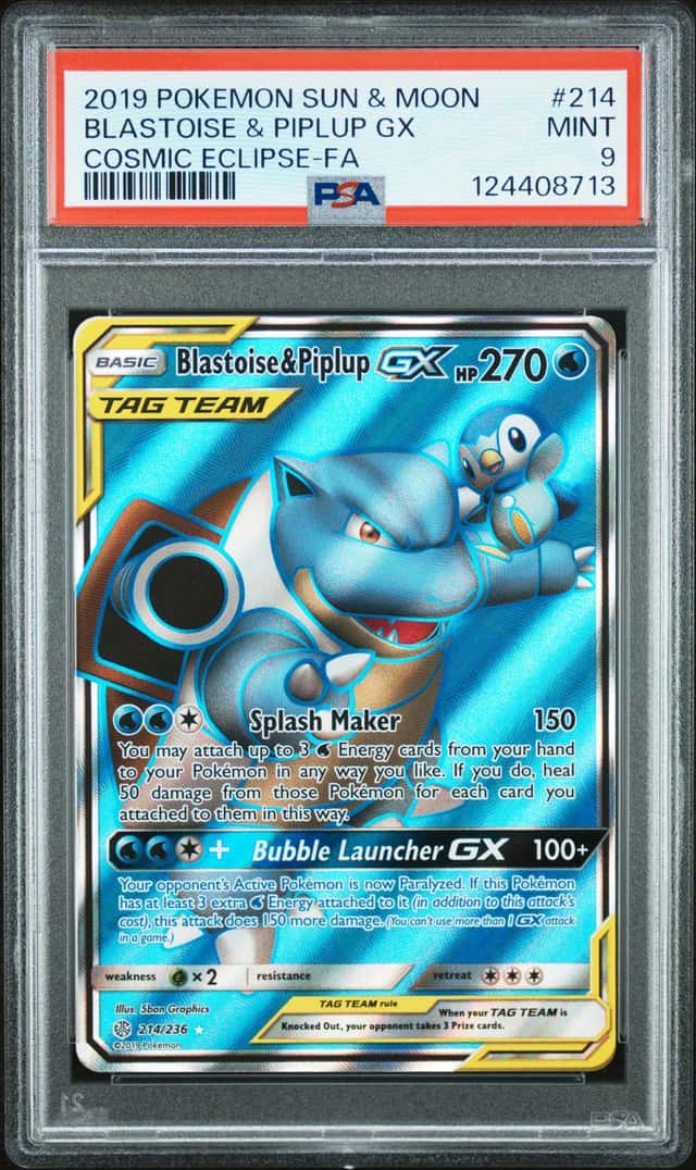Blastoise & Piplup GX