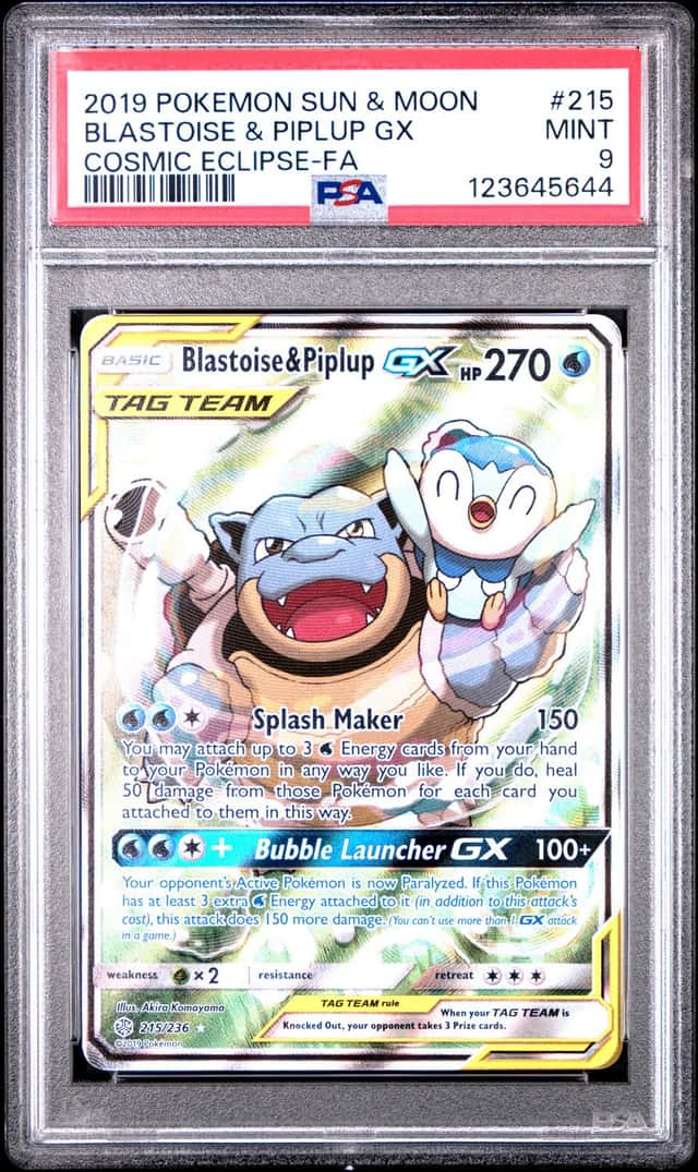 Blastoise & Piplup GX
