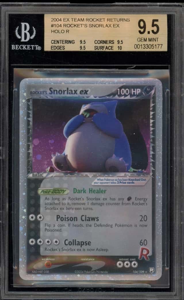 Rocket's Snorlax EX