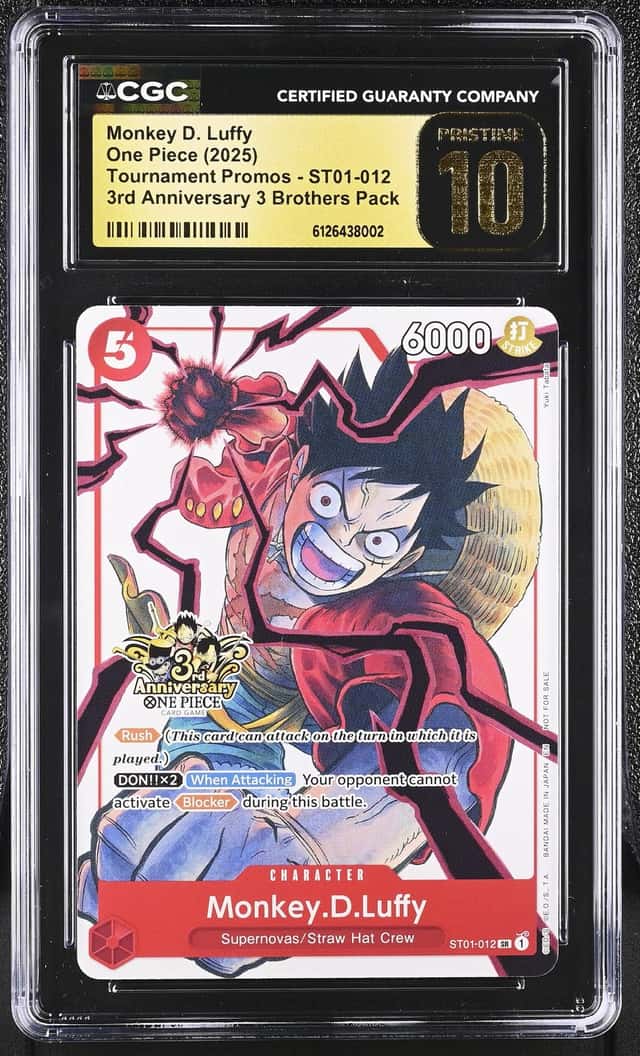 Monkey.D.Luffy SR/(3rd Anniversary Event Winner Prize)