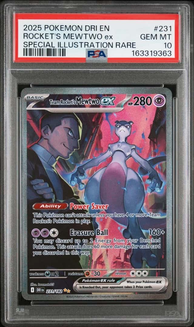 ROCKET'S MEWTWO ex