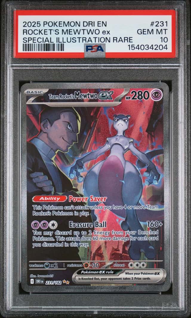 ROCKET'S MEWTWO ex