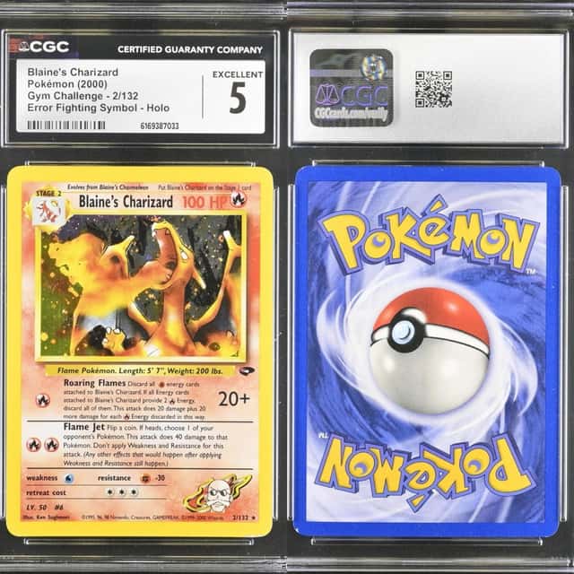 BLAINE'S CHARIZARD