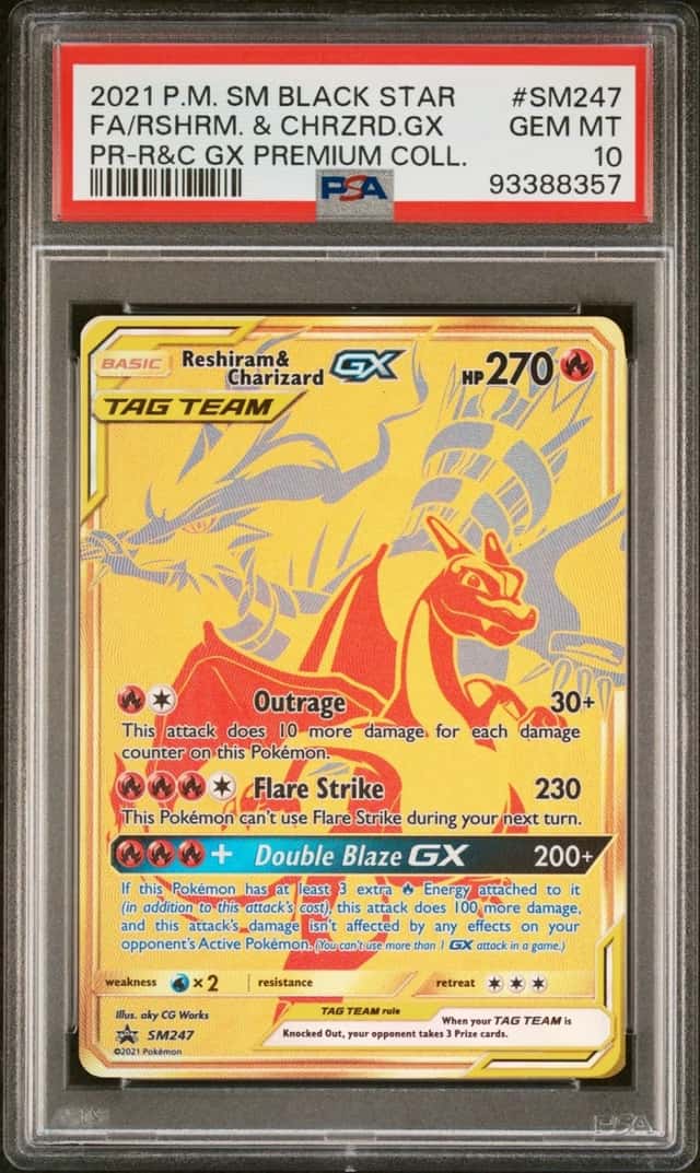 Reshiram & Charizard GX