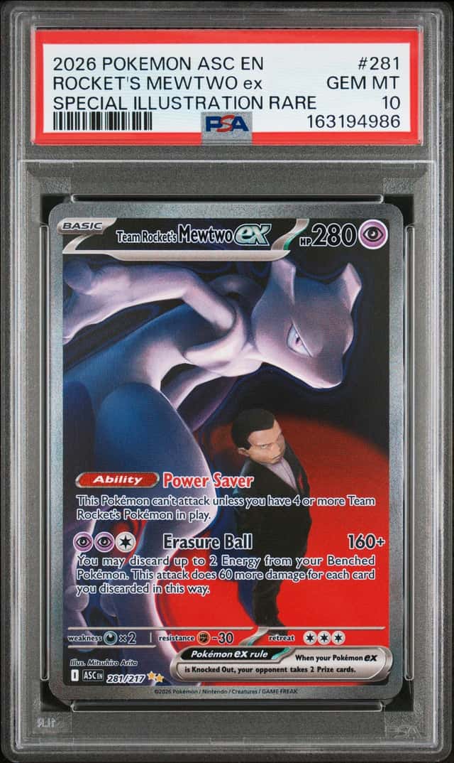 ROCKET'S MEWTWO ex