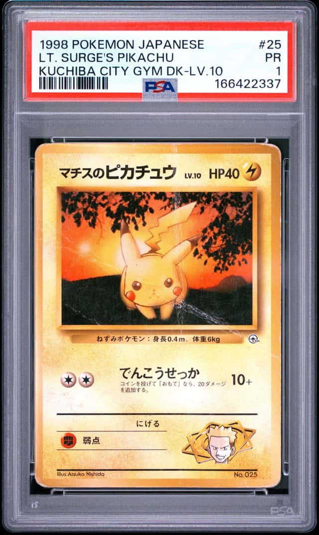 Lt. Surge's Pikachu