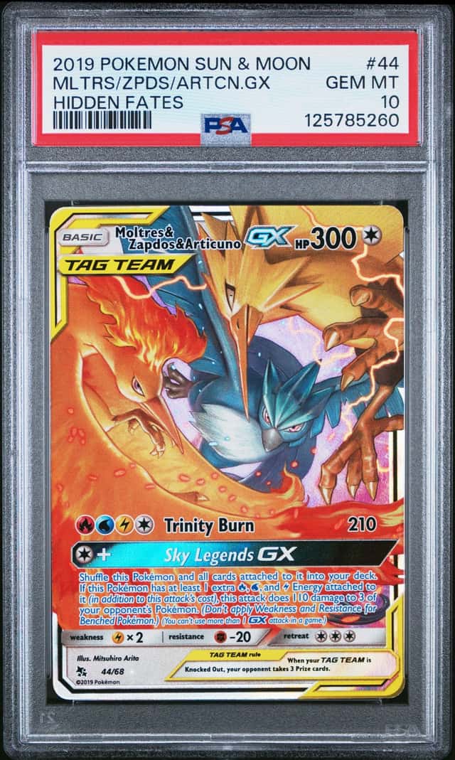 Moltres & Zapdos & Articuno GX