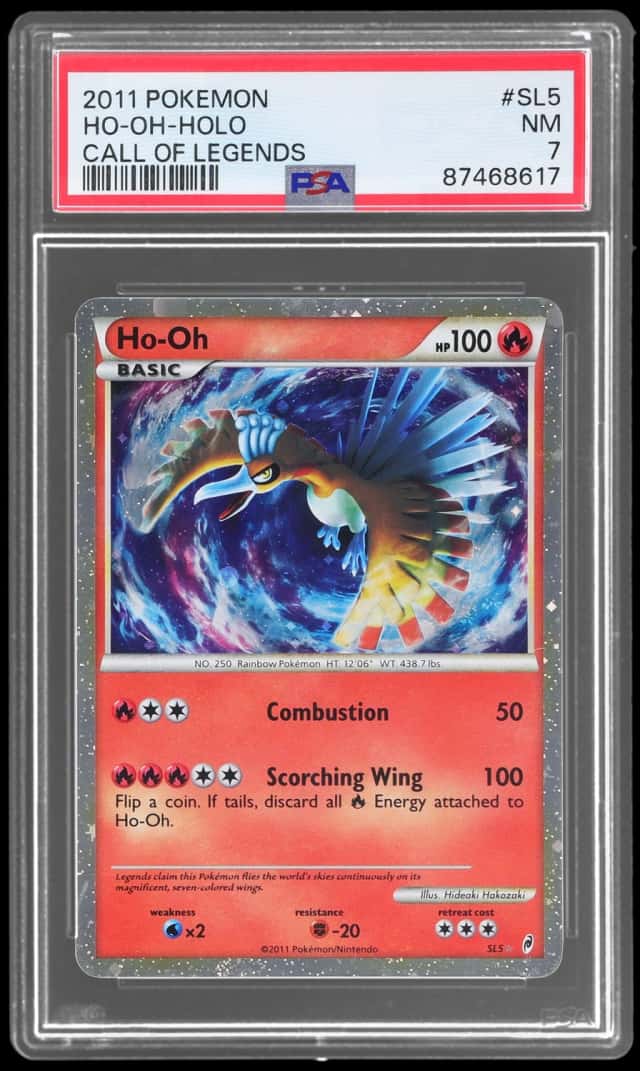 2011 Pokemon Call of Legends Shiny Holo Ho-Oh #SL5