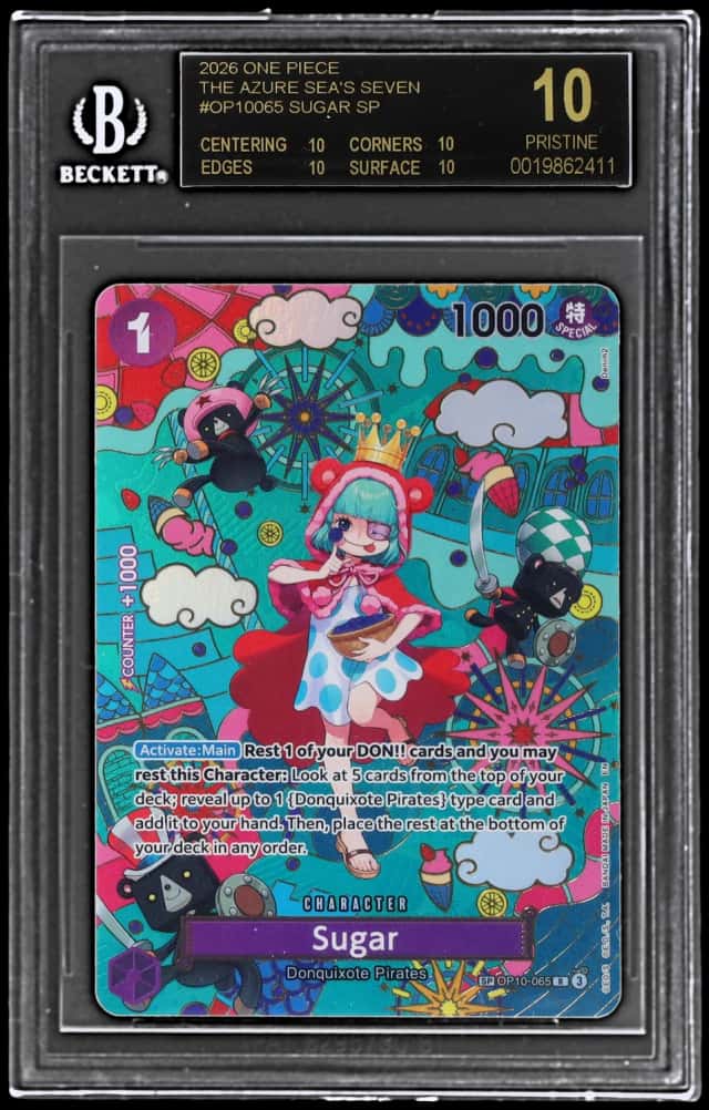 2026 One Piece the Azure Sea's Seven Special Alternate Art Sugar #OP10065