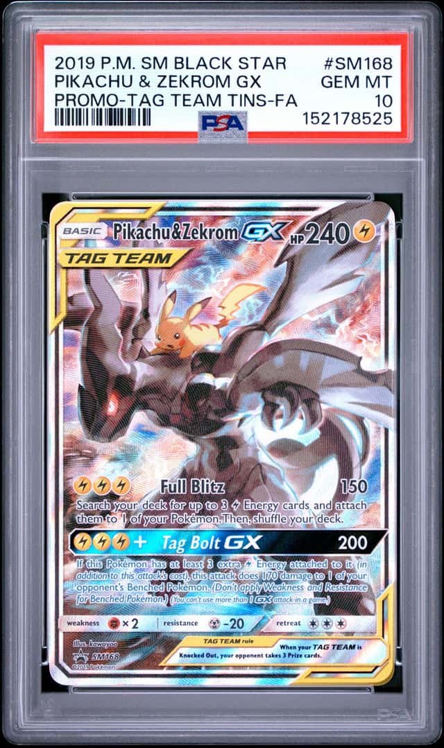 Pikachu & Zekrom GX