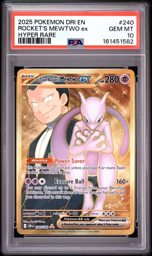 ROCKET'S MEWTWO ex