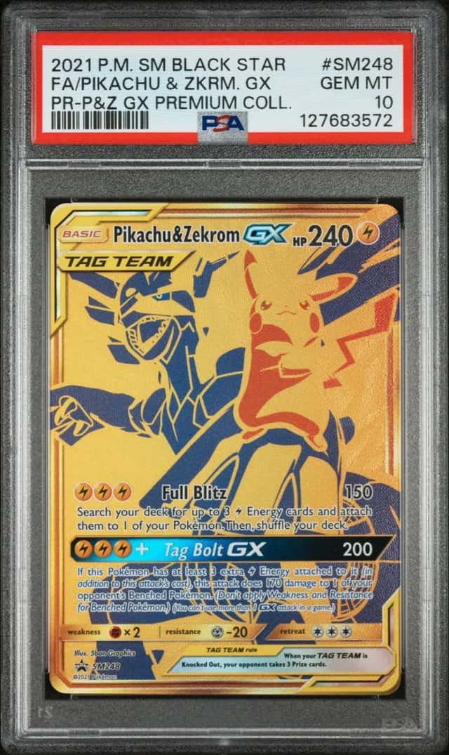 Pikachu & Zekrom GX