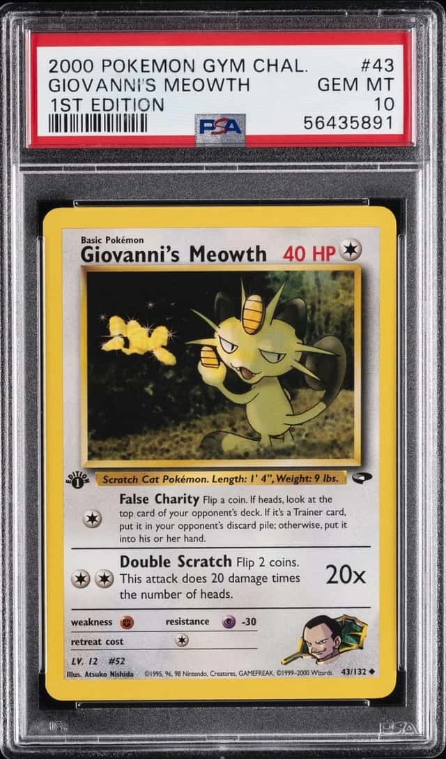 Giovanni's Meowth
