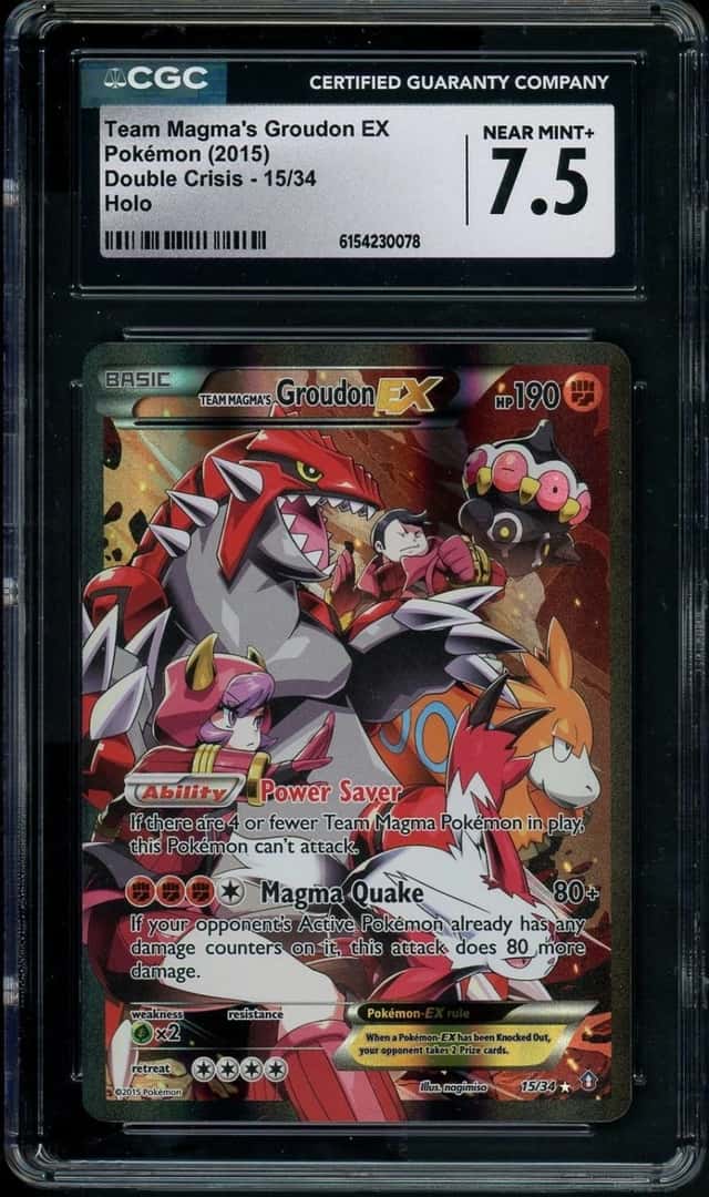 Team Magma's Groudon EX