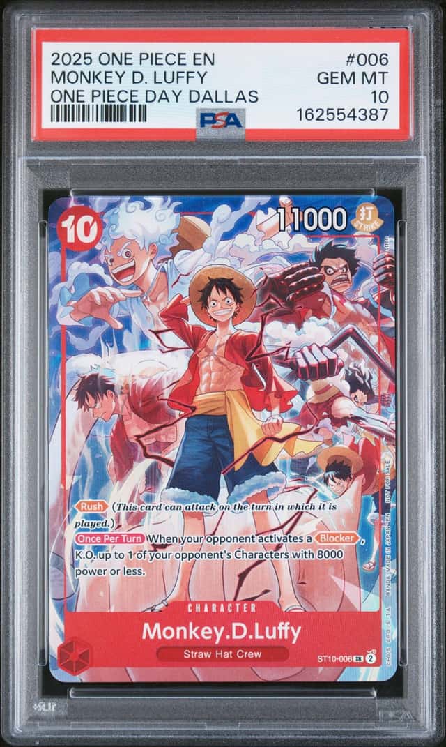 2025 One Piece Promo One Piece Day Dallas Monkey D. Luffy #ST10006