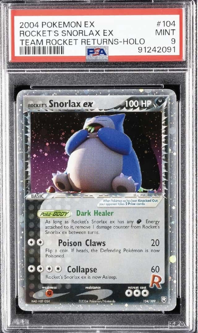 Rocket's Snorlax EX