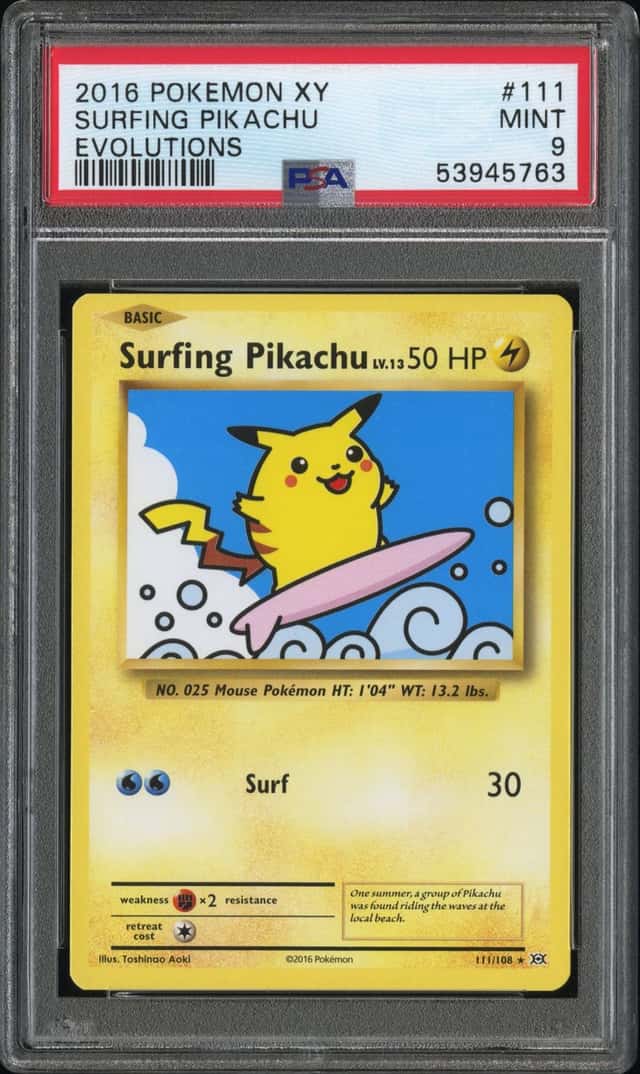 Surfing Pikachu