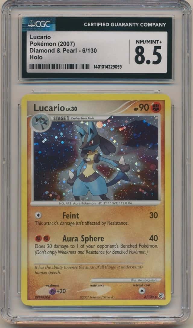 Lucario-Rev Foil-D&P