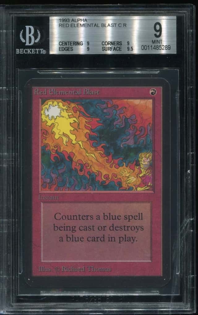 Red Elemental Blast