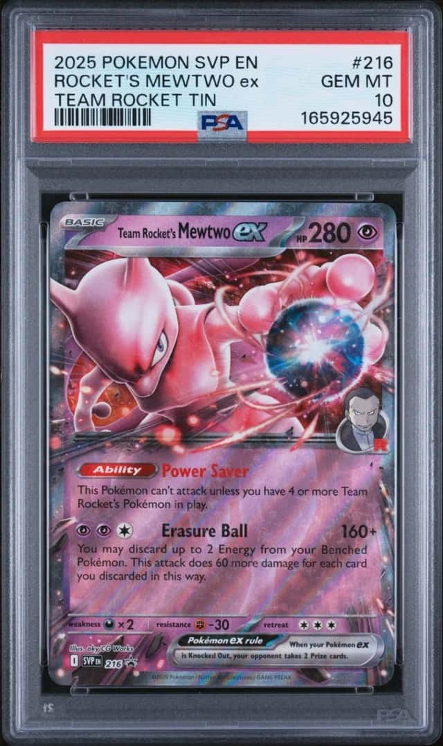 ROCKET'S MEWTWO ex