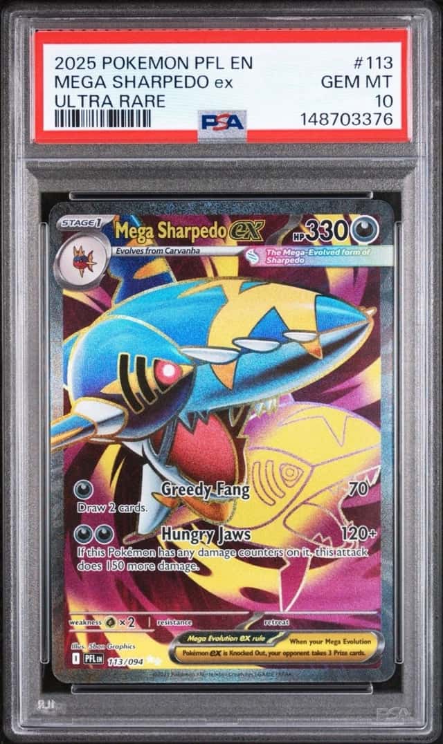 MEGA SHARPEDO ex
