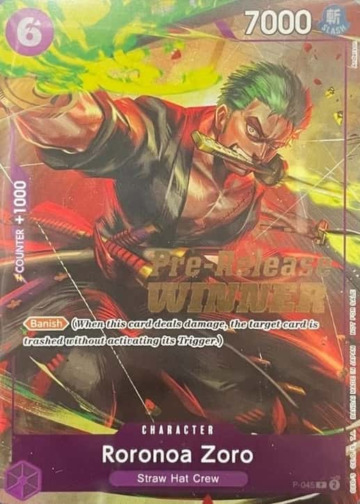 Op Event Top Prize · Prerelease