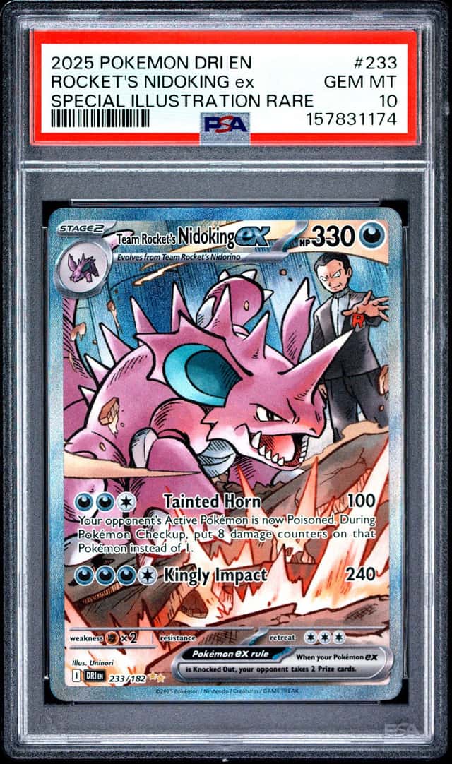 ROCKET'S NIDOKING ex