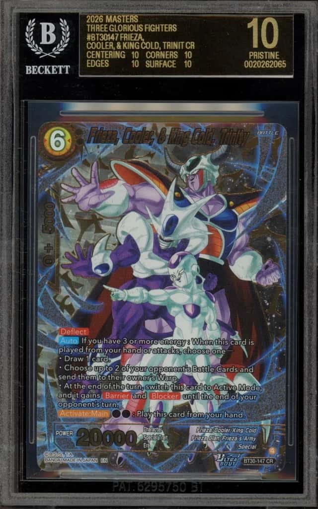 Frieza, Cooler, & King Cold, Trinity CR