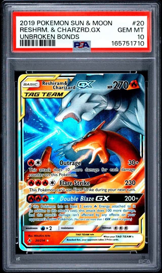 Reshiram & Charizard GX