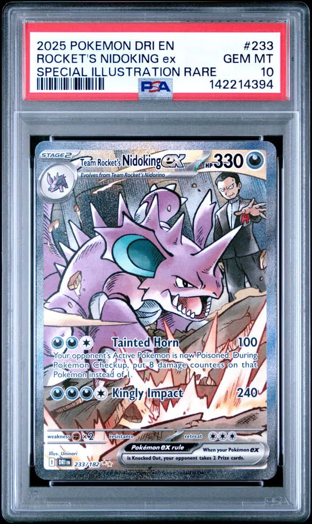ROCKET'S NIDOKING ex