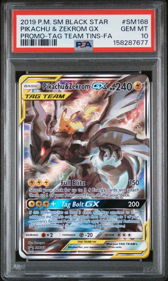 Pikachu & Zekrom GX