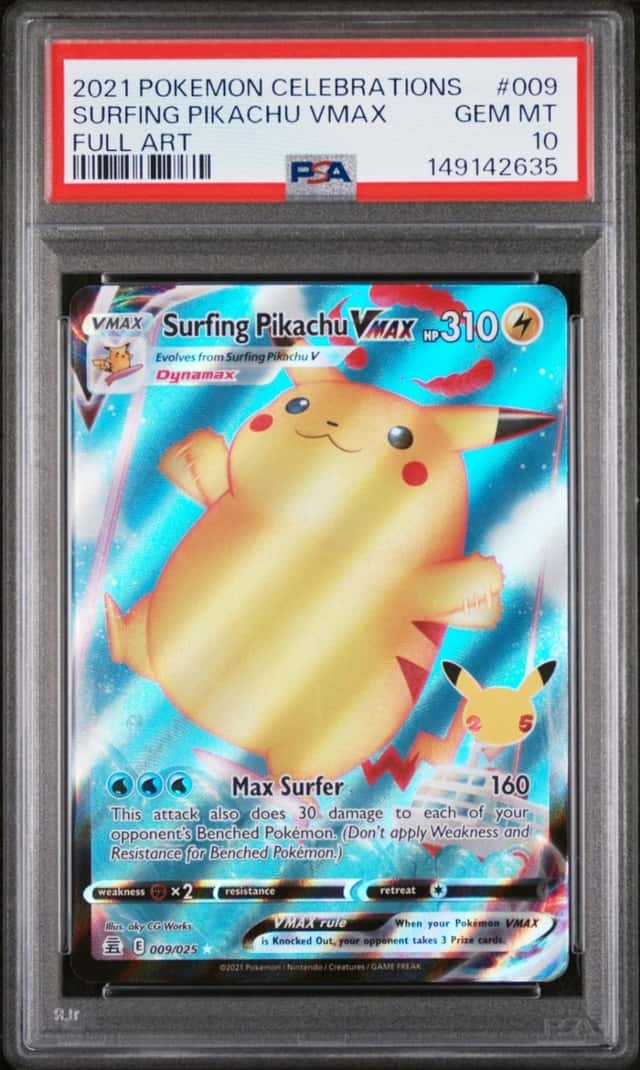 Surfing Pikachu VMAX
