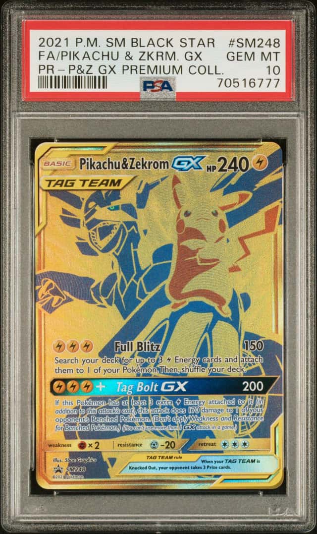 Pikachu & Zekrom GX