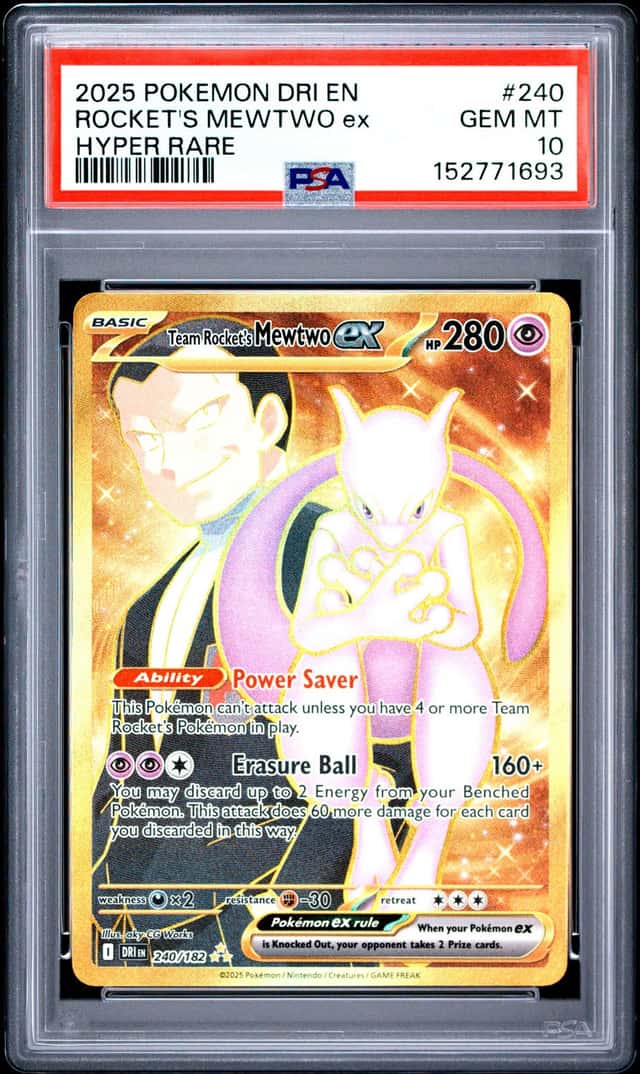 ROCKET'S MEWTWO ex