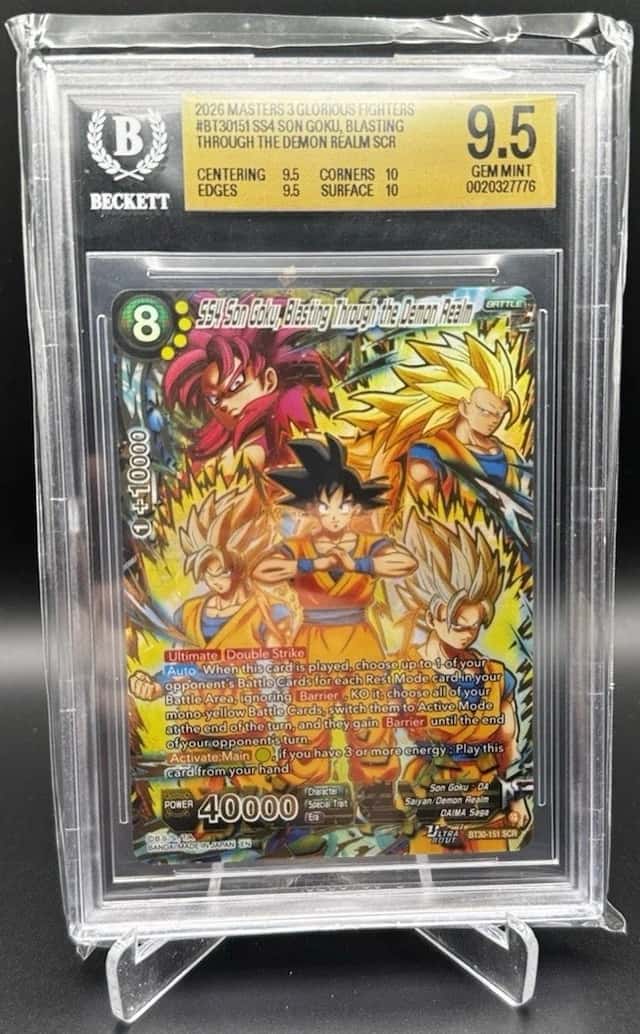 Ss4 Son Goku, Blasting