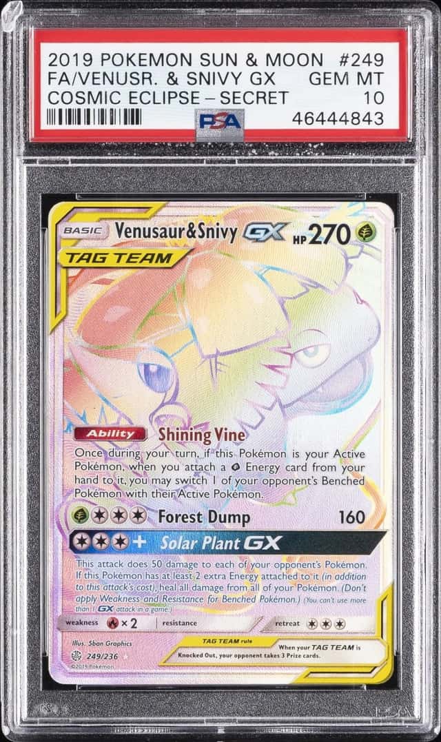 Venusaur & Snivy GX